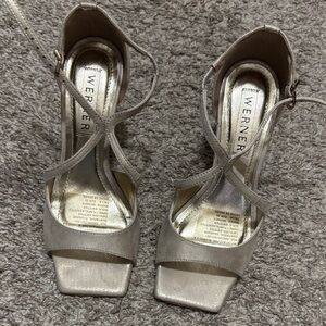 Women's Tan Strappy Heels